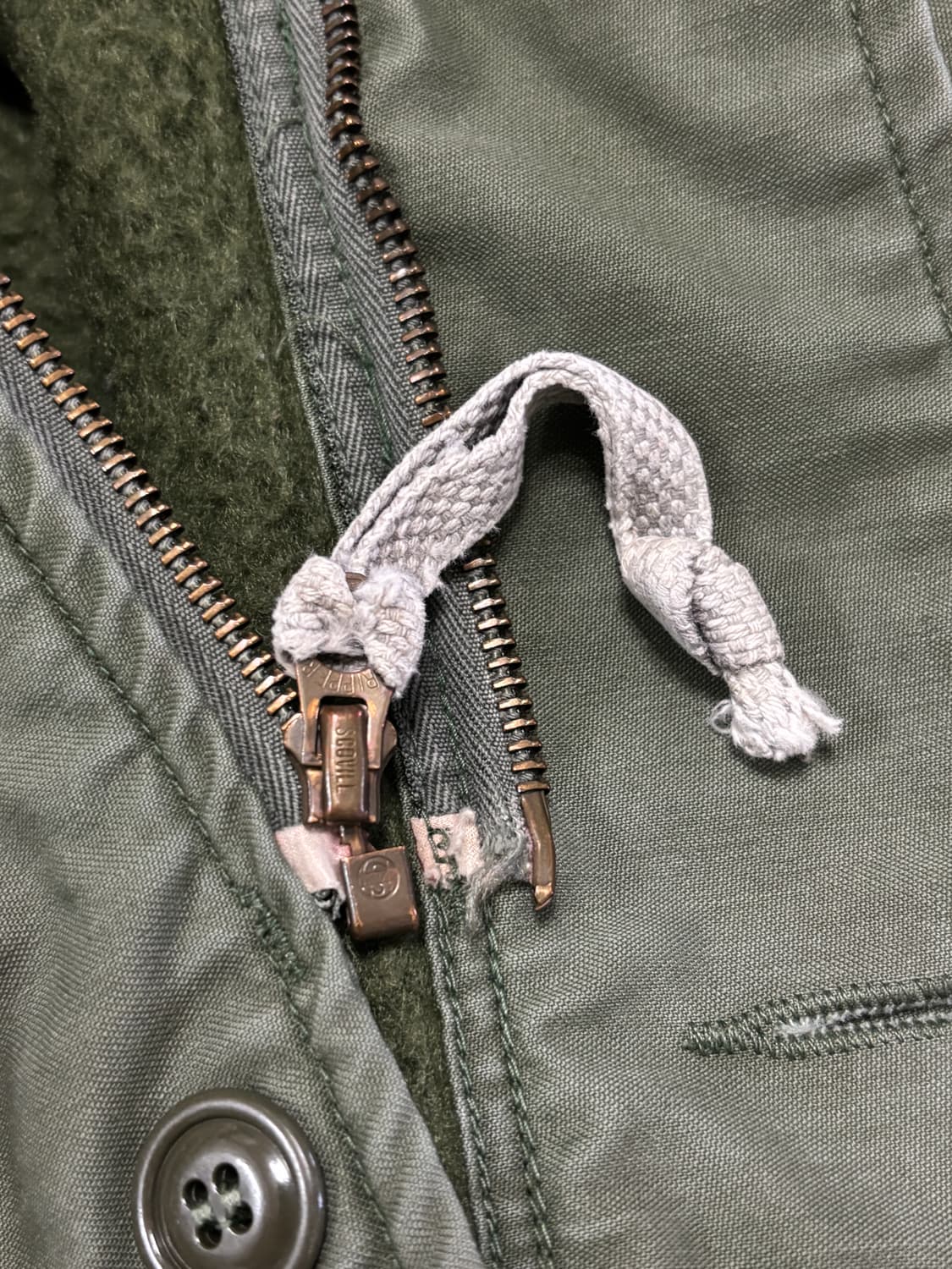 80s 오리지널 A-2 미해군 덱자켓 상품이미지5