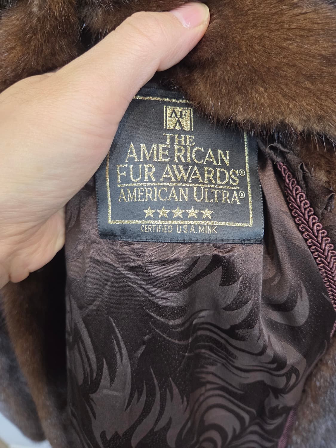 우단 모피 코트 77 상품이미지4