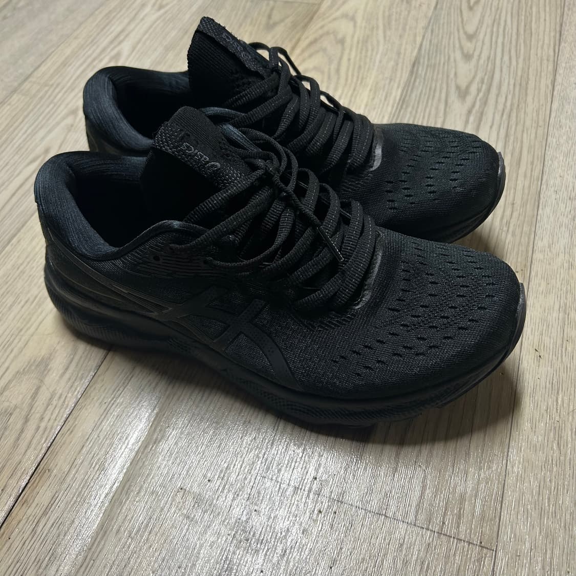 아식스 젤 님버스24 올블랙 260 상품이미지1