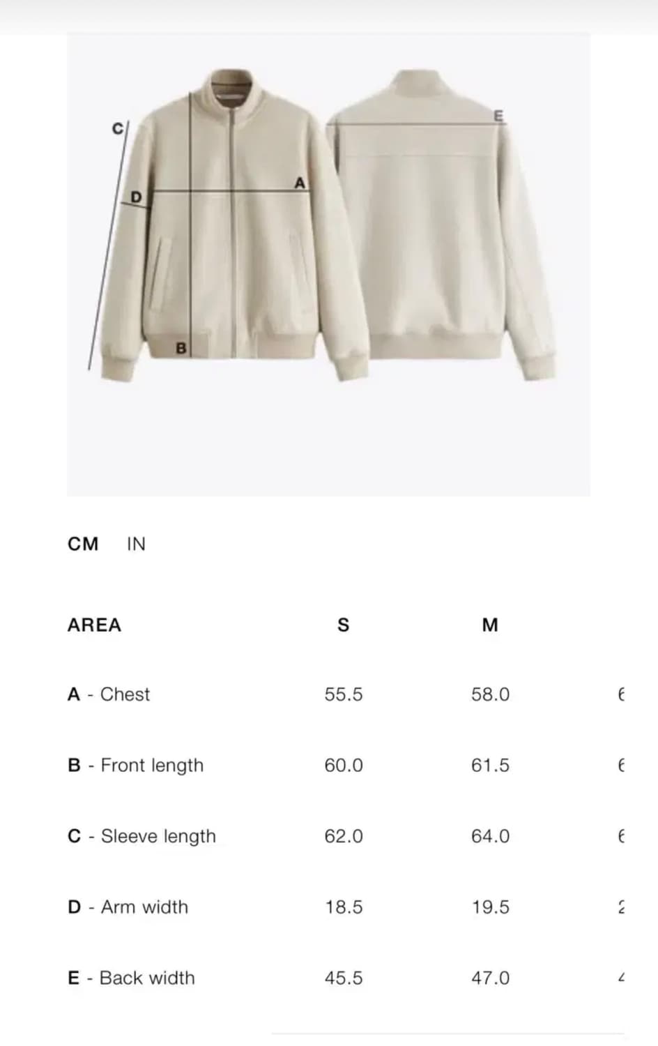 자라 콘트라스트 양가죽 레더 가죽 자켓 S (97) 새상품 상품이미지2