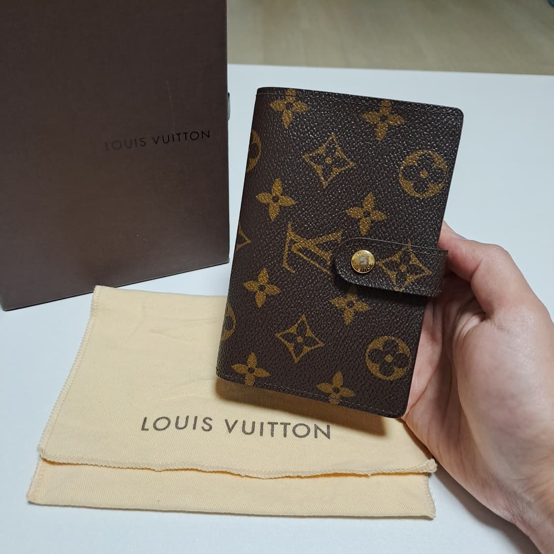 [100%/정품] 루이비통 모노그램 프렌치 퍼스 중지갑, 루이비통지갑 상품이미지1