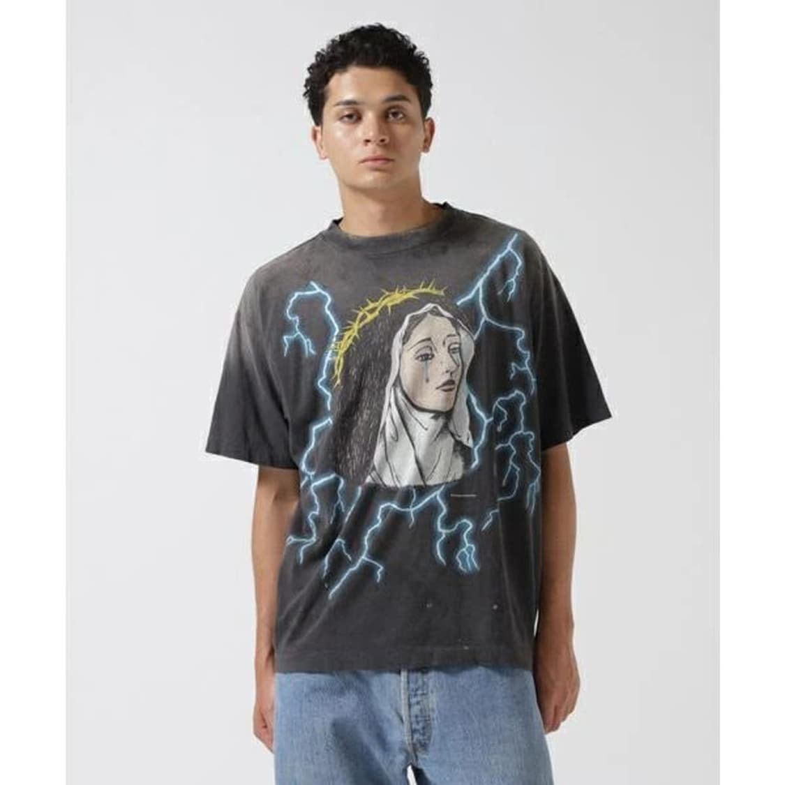 [XL] 세인트미카엘 반팔티 마리아 SAINT MICHAEL 25SS 상품이미지2