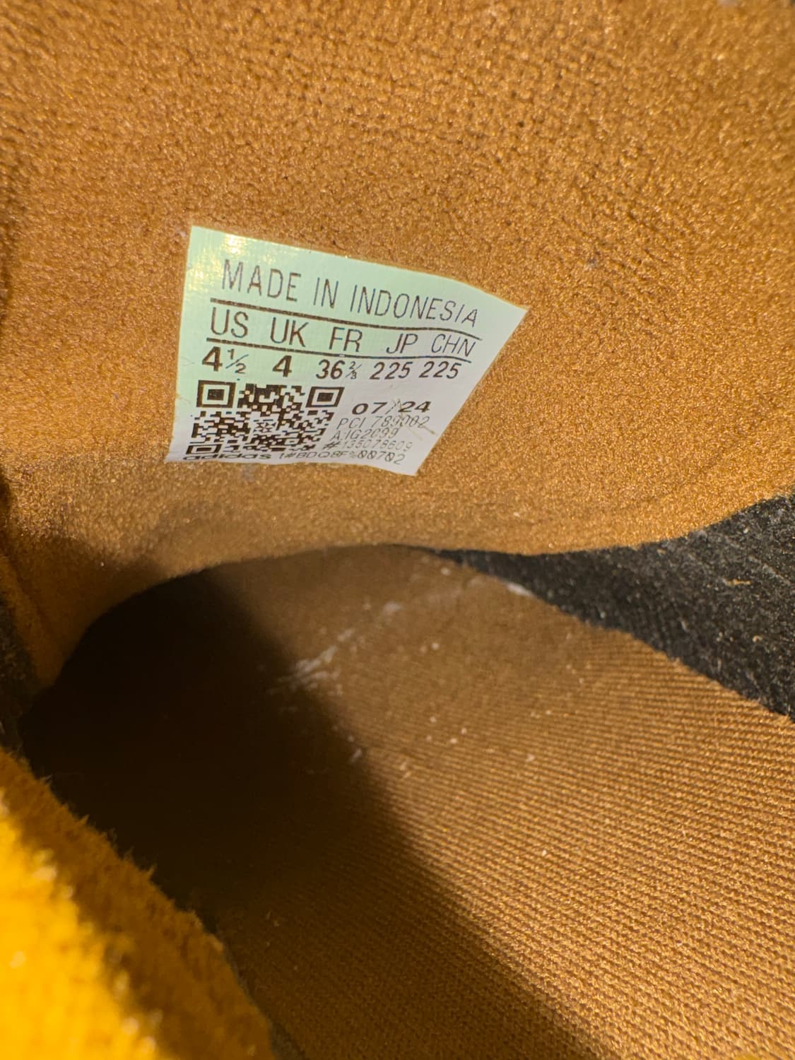 아디다스 가젤 브라운 데저트 225 상품이미지2