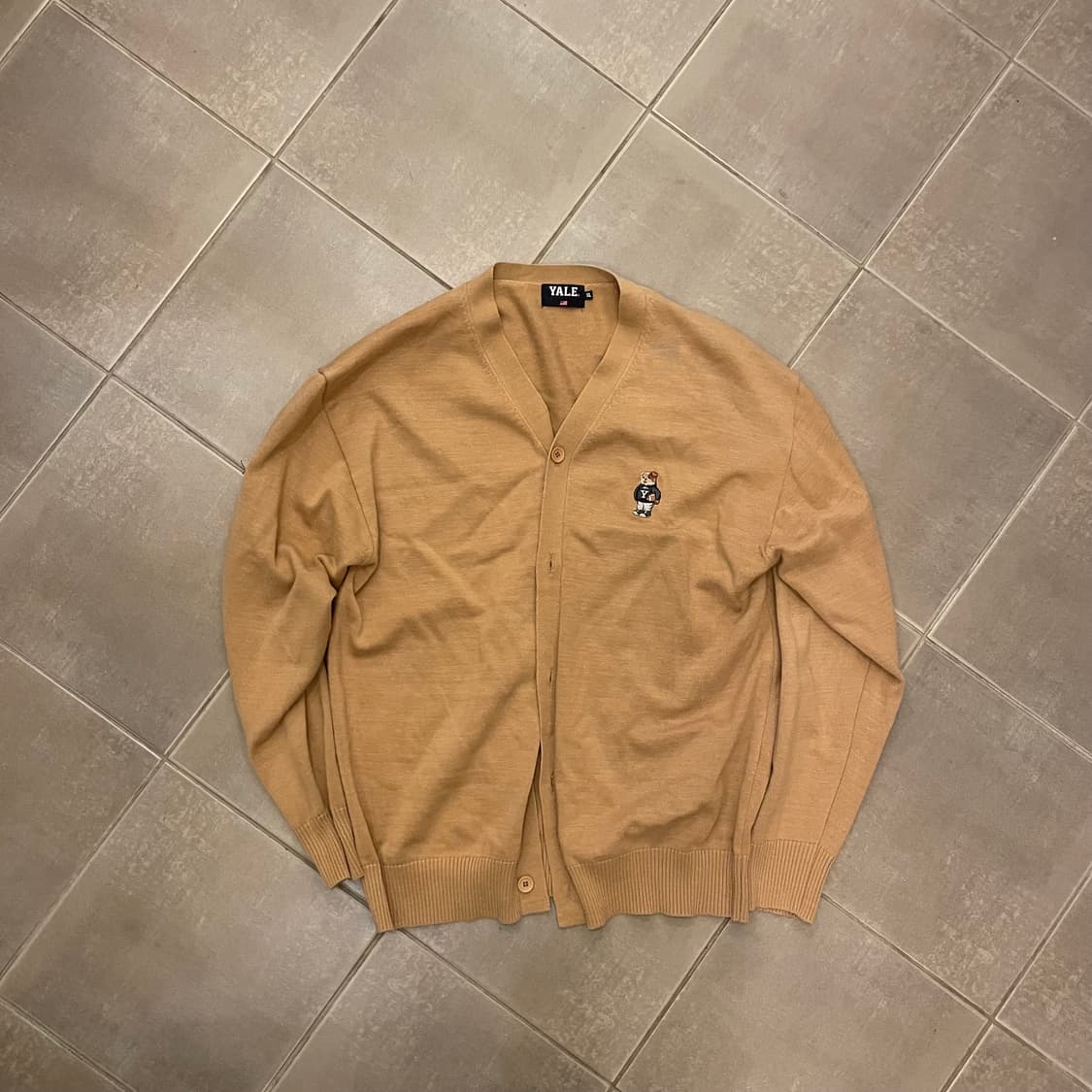 예일 베어 가디건 상품이미지1