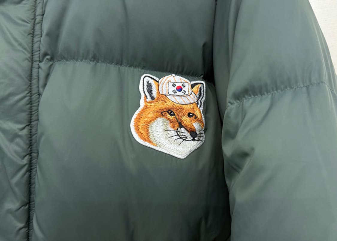 메종키츠네 국뽕 다운 패딩 상품이미지3