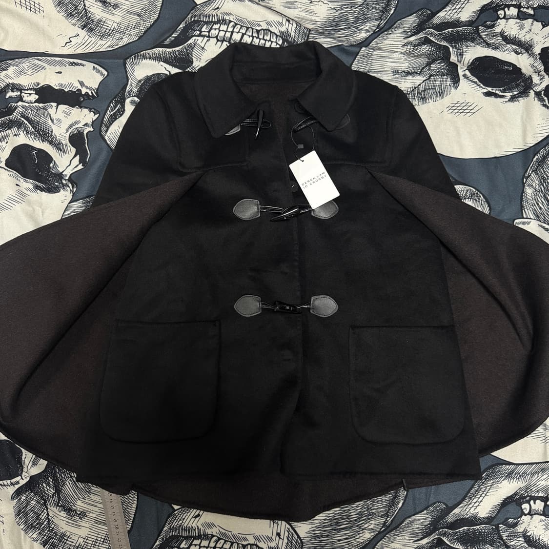 데렉램 케이프 코트 23년새상품 L사이즈  상품이미지5