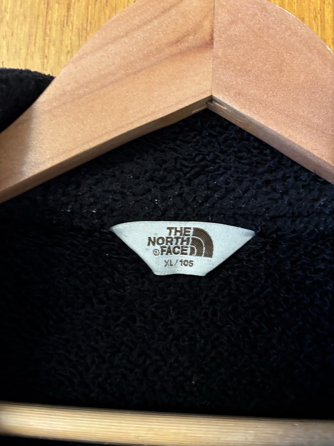 노스페이스 블랙 플리스 자켓 상품이미지6