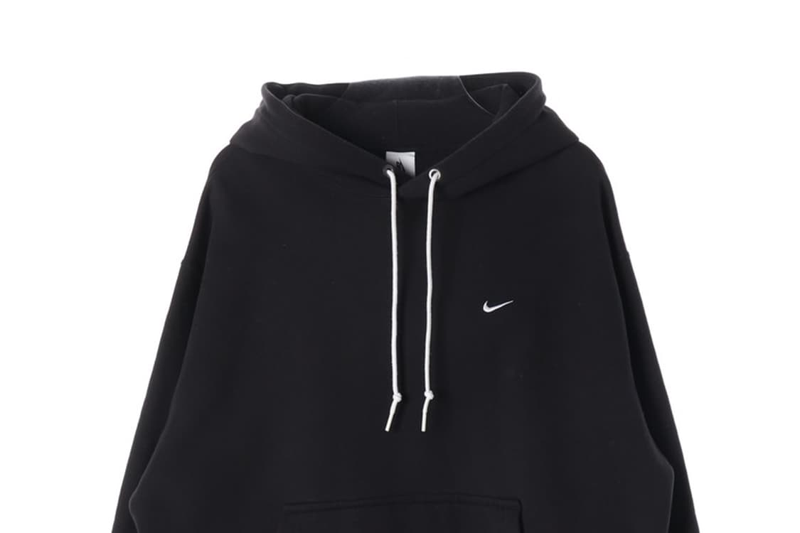 나이키 블랙 스몰 스우시 오버핏 후드티 3XL 상품이미지3
