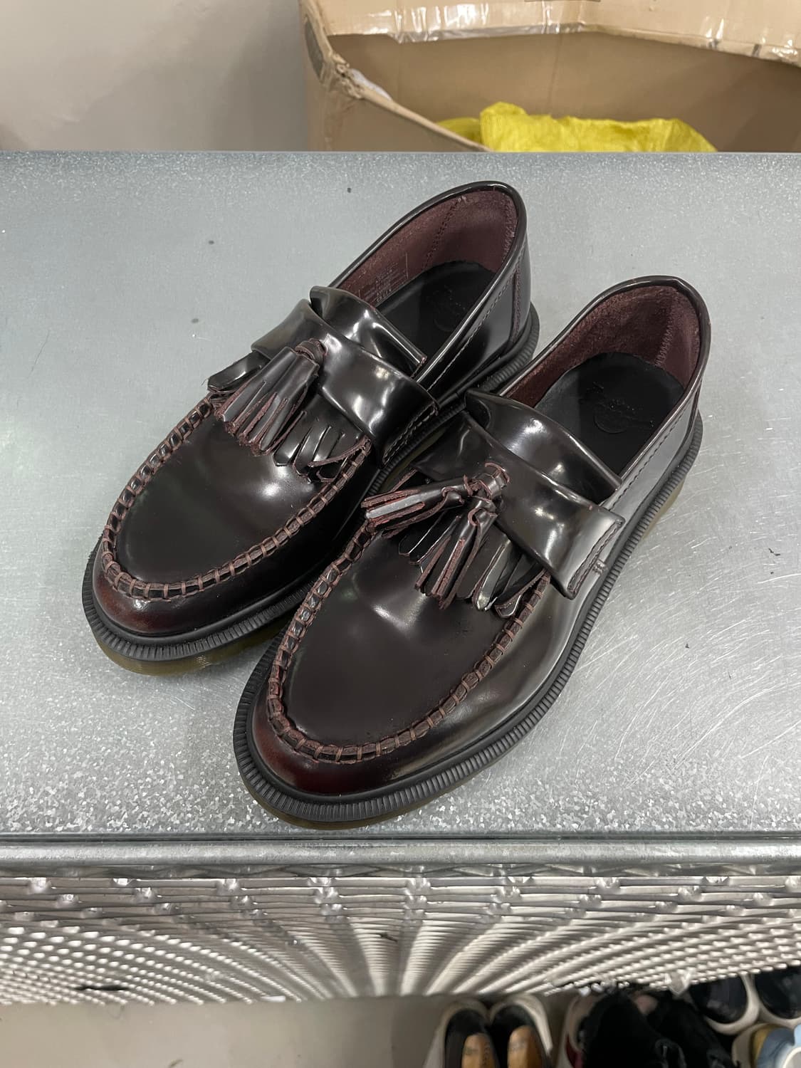 닥터마틴 아드리안 태슬 로퍼 버건디 uk5 상품이미지2