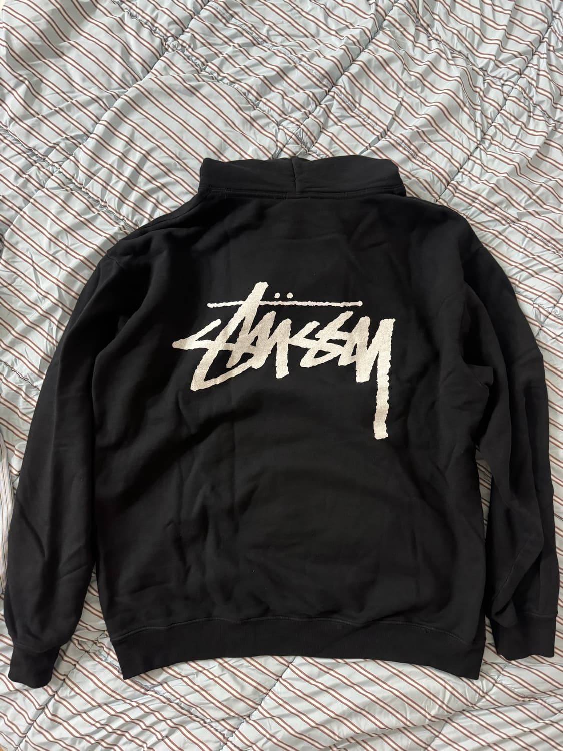 XL)아워레가시x스투시 음양로고 후드 상품이미지2