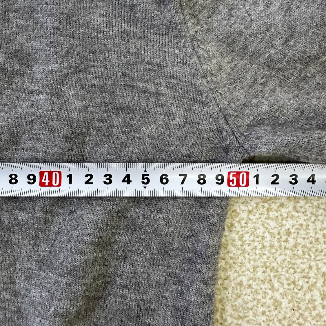 실측확인 고급 그레이 가디건 0324D 상품이미지4