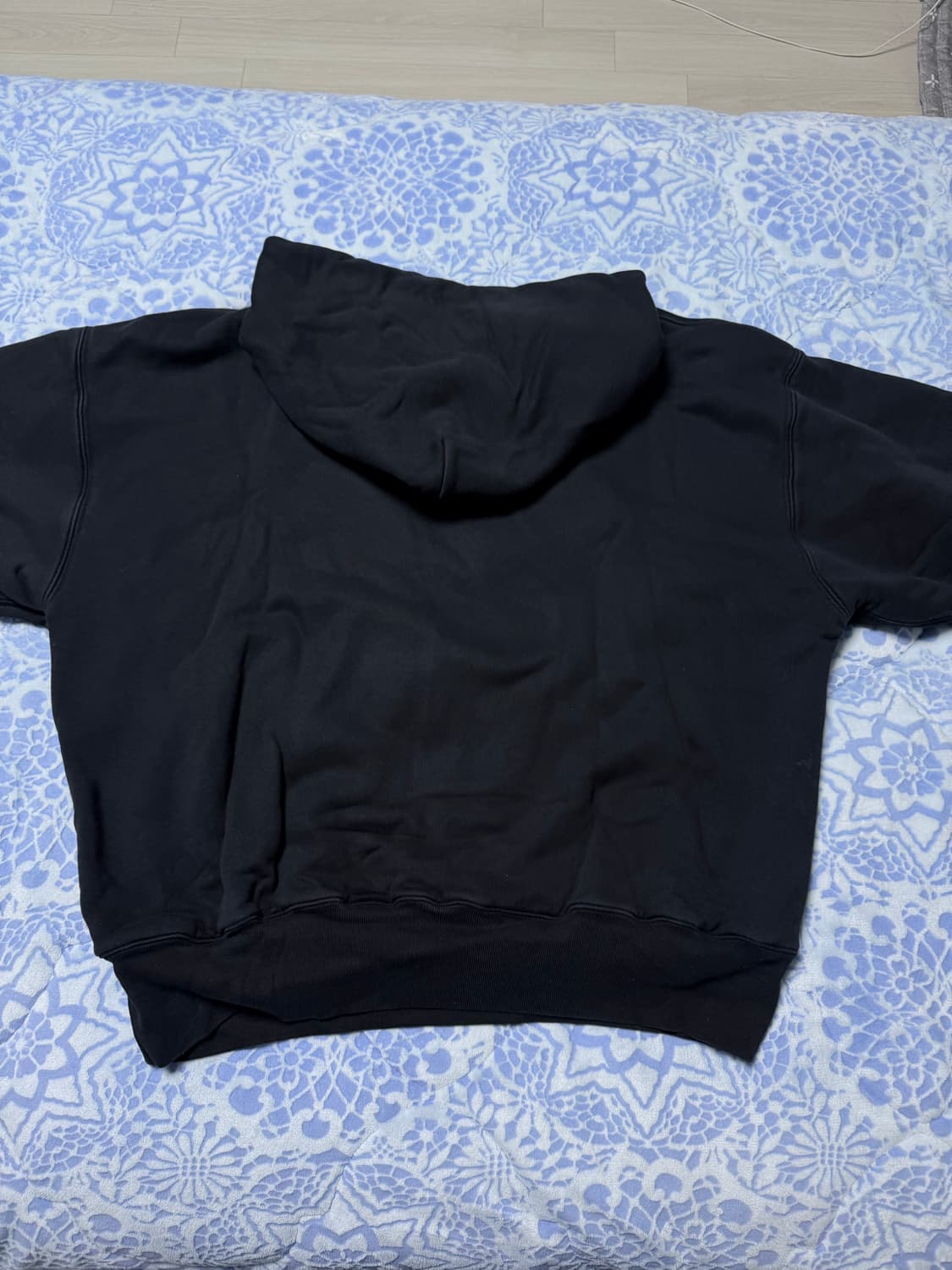 이지 갭 yeezy gap 후드티 블랙 XL 상품이미지2