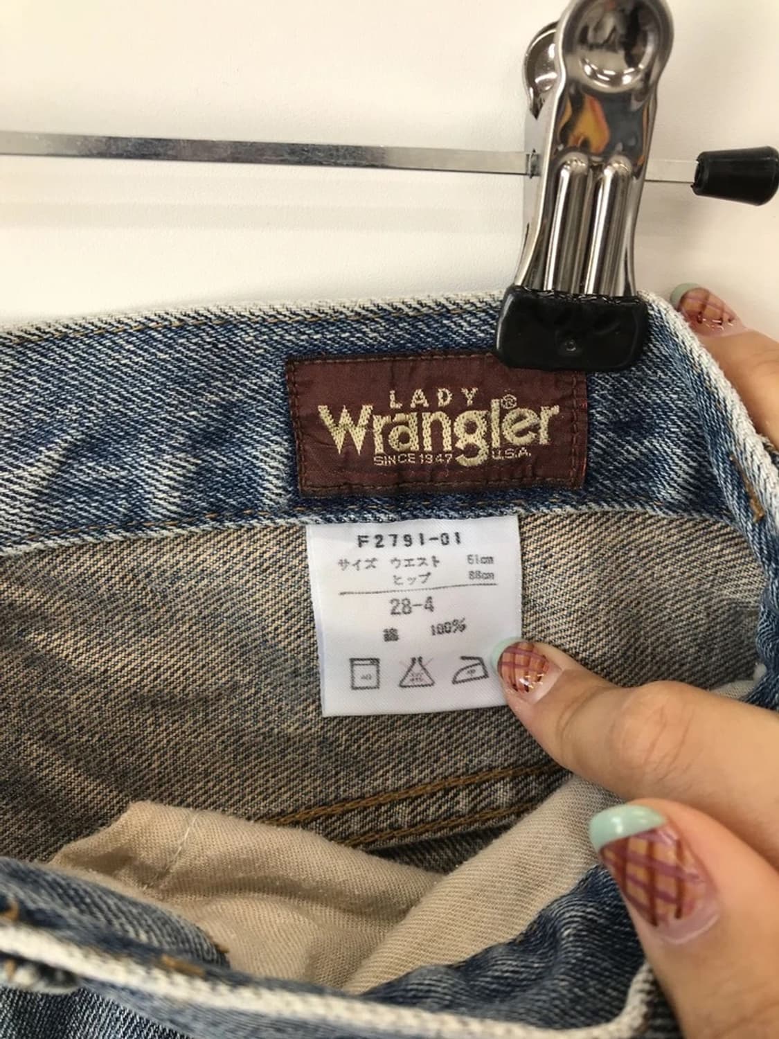 Wrangler Light Denim Shorts 상품이미지6