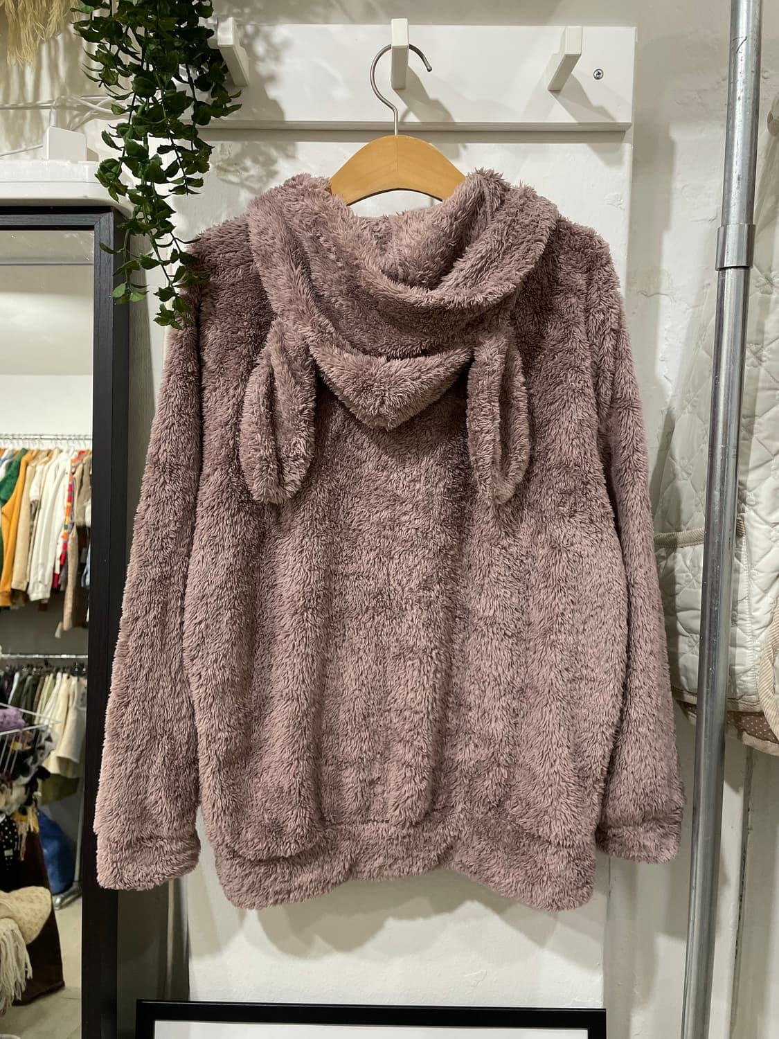 우사기 후리스 후드집업 상품이미지8