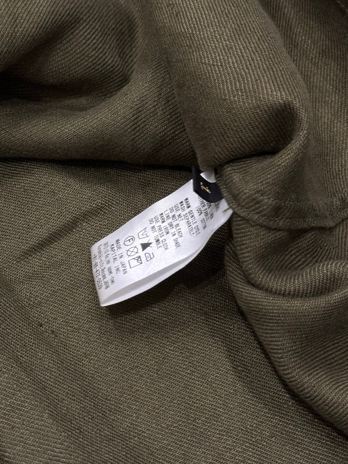 캐피탈 오버사이즈 린넨 3b 자켓 상품이미지6