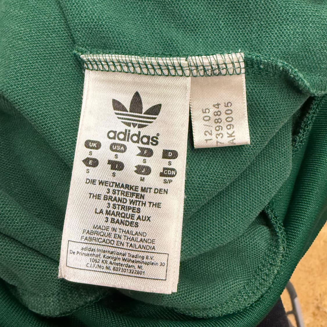 아디다스 브라질 초노 그린 옐로우 져지 트랙탑 상품이미지6