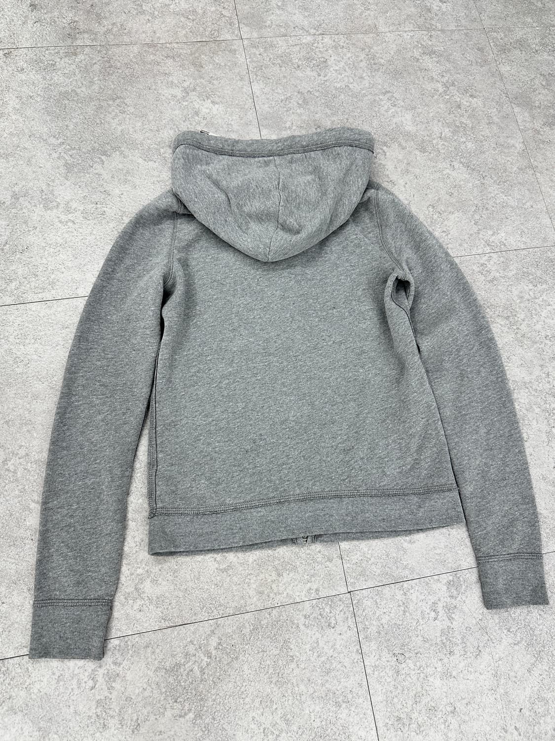 Abercrombie & Fitch hood zip up y2k gray 상품이미지5