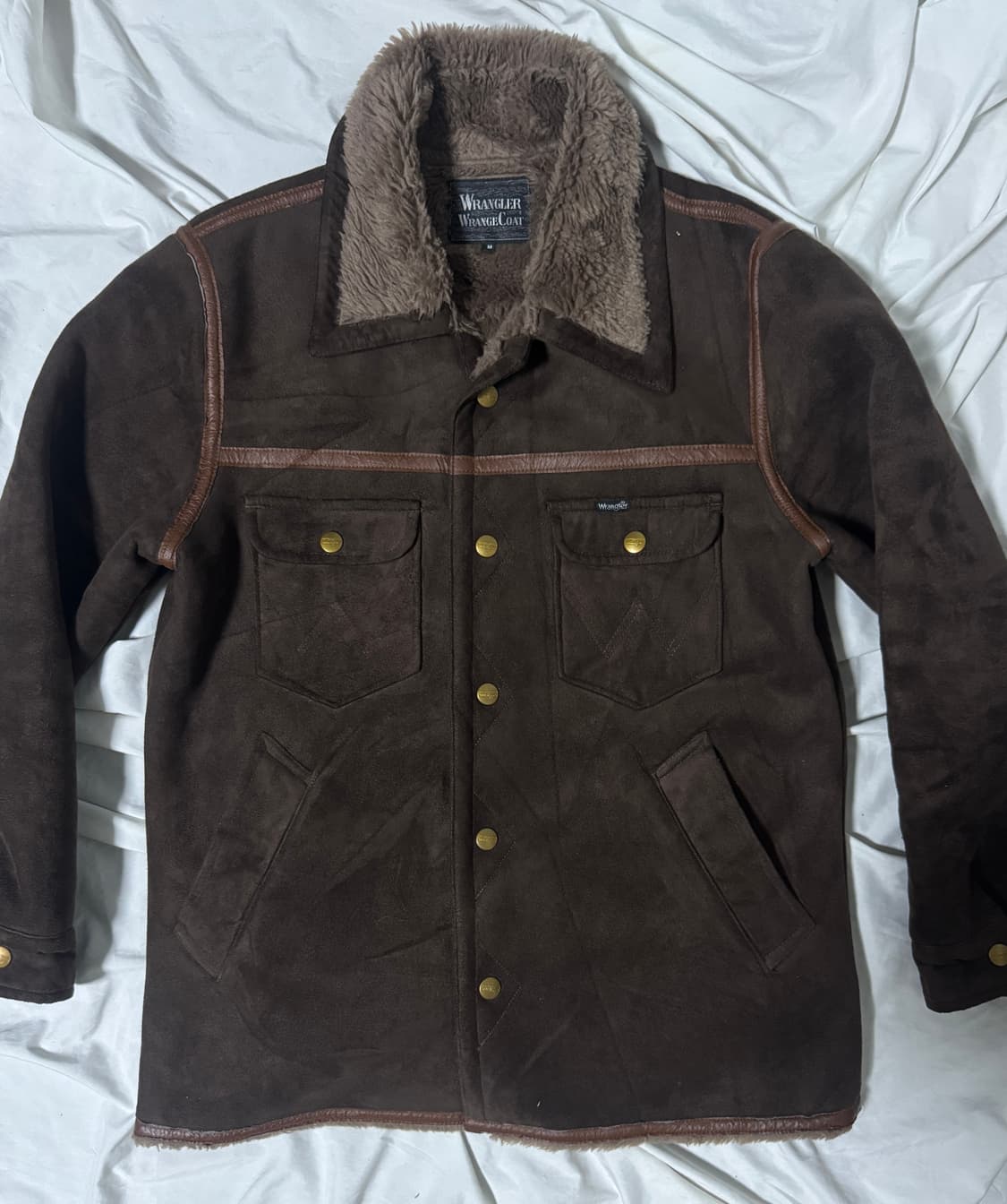 랭글러 스웨이드 퍼 레인지 코트 상품이미지4