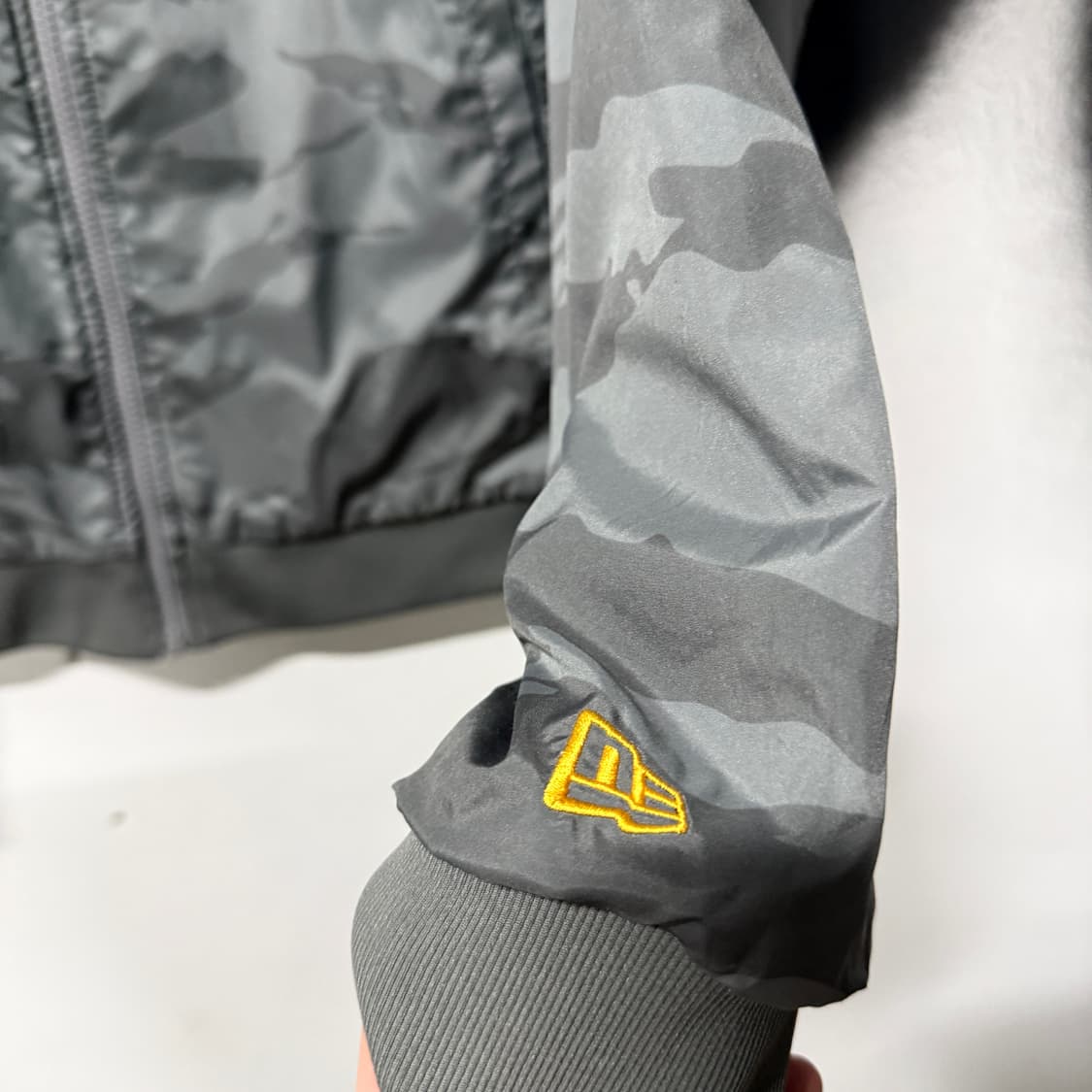 뉴에라 리버시블 풀 카모 집업 블루종 져지 자켓 상품이미지7