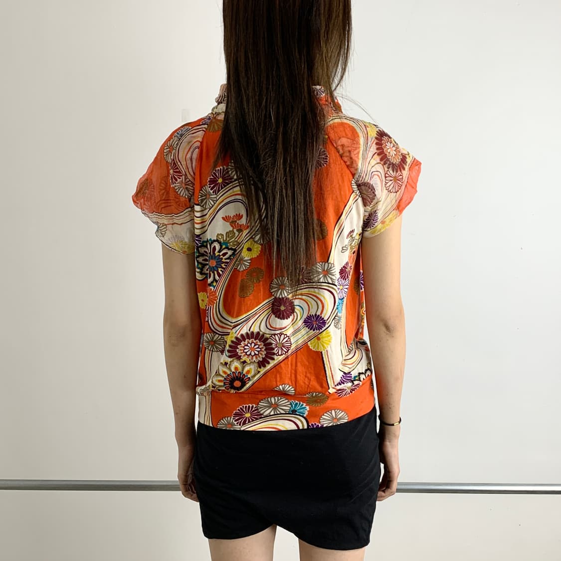 겐조 실크 넥스카프 시어 탑 상품이미지5