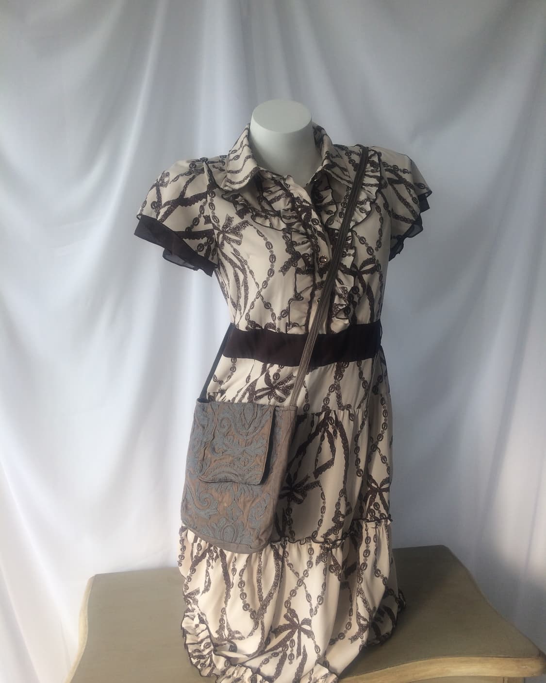 ornament pattern shoulder bag 상품이미지5