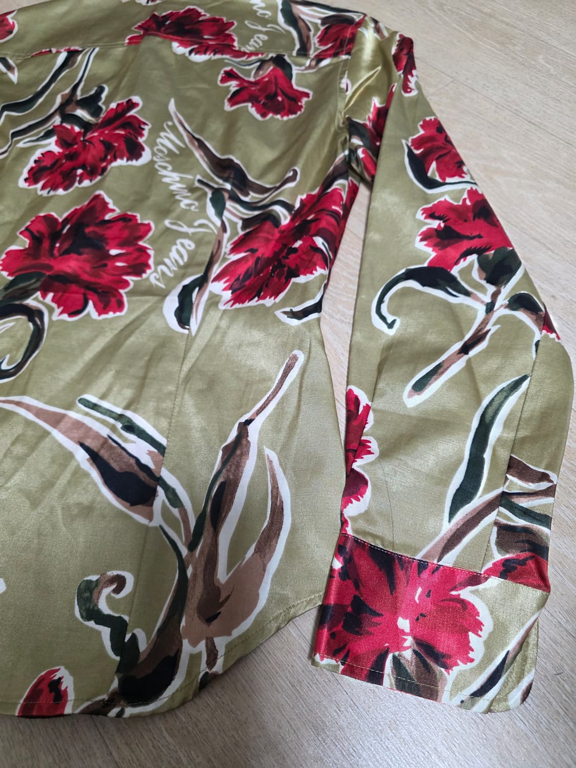 모스키노 진스 플라워 프린트 셔츠 상품이미지8