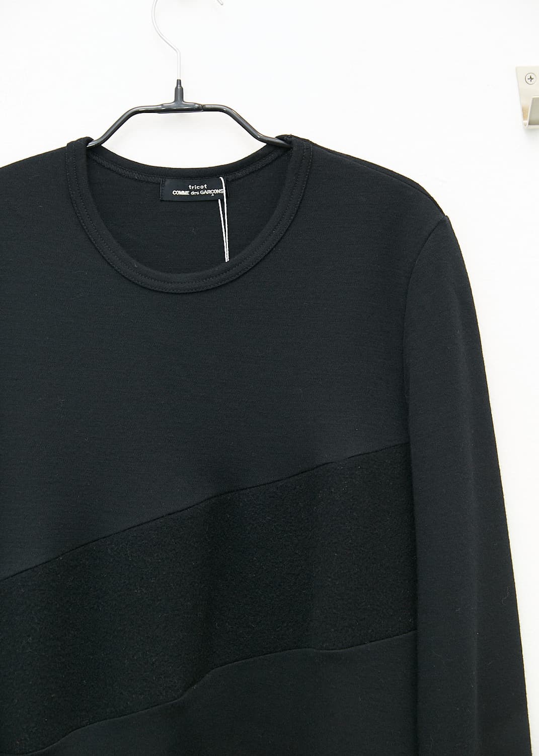 Diagonal Detail Knit Top 상품이미지2