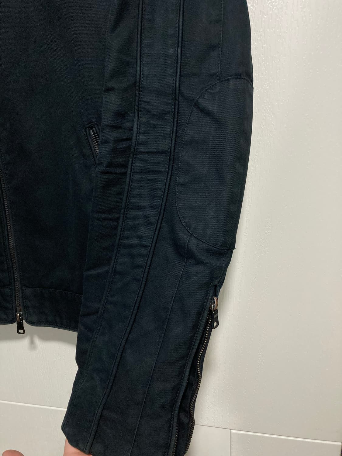 아르마니 익스체인지 파이핑 라이더 자켓 상품이미지4