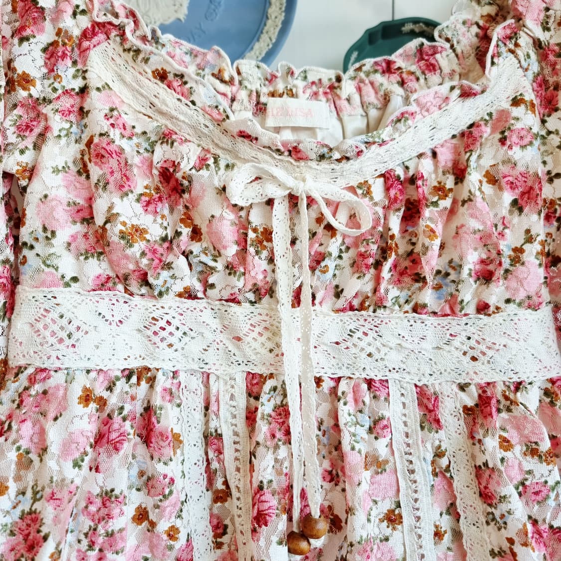 리즈리사 LIZ LISA 오프숄더원피스 상품이미지4