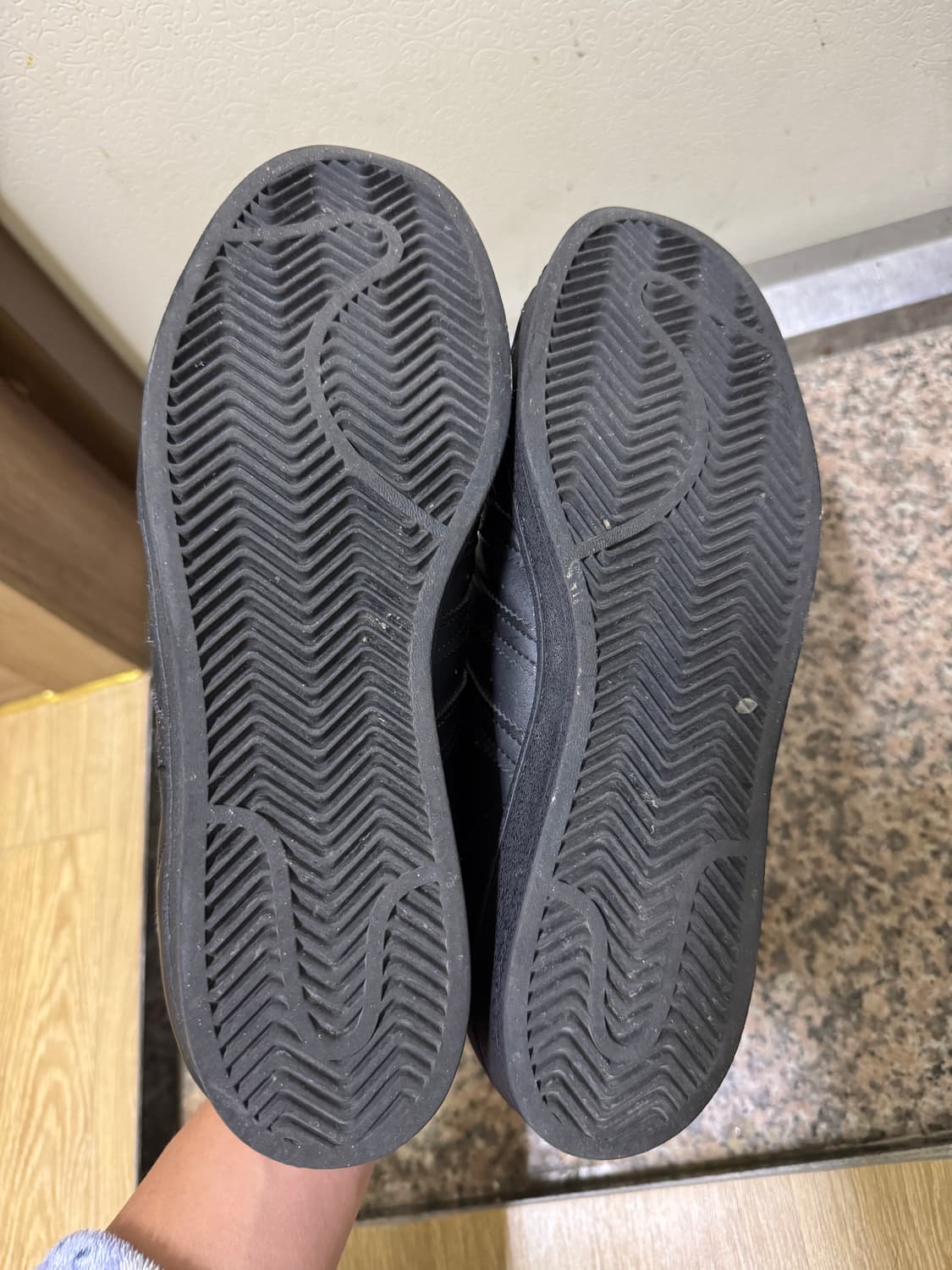 아디다스 슈퍼스타 트리플 블랙 270 상품이미지6