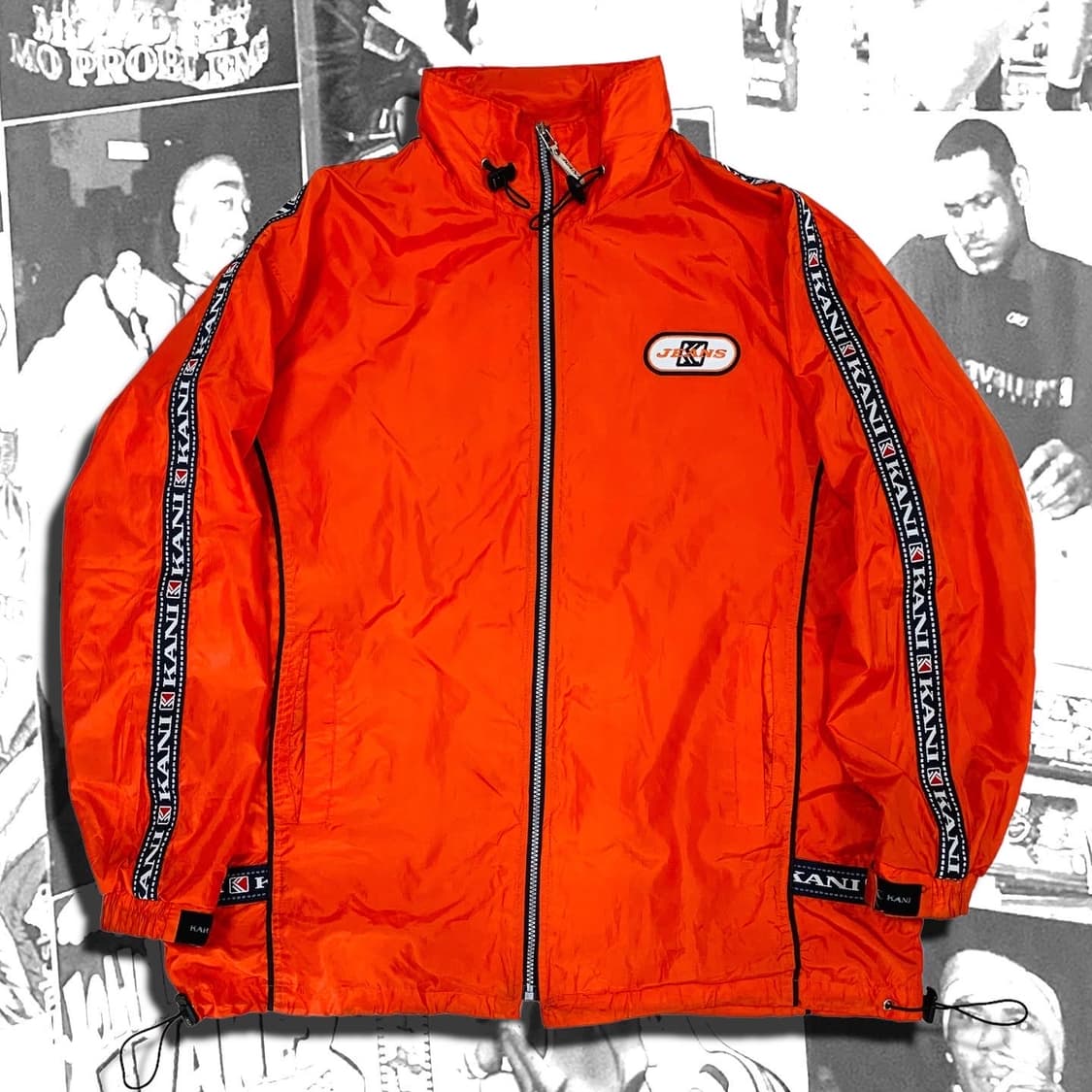 90s karl kani 칼카니 올드스쿨 바람막이 상품이미지3