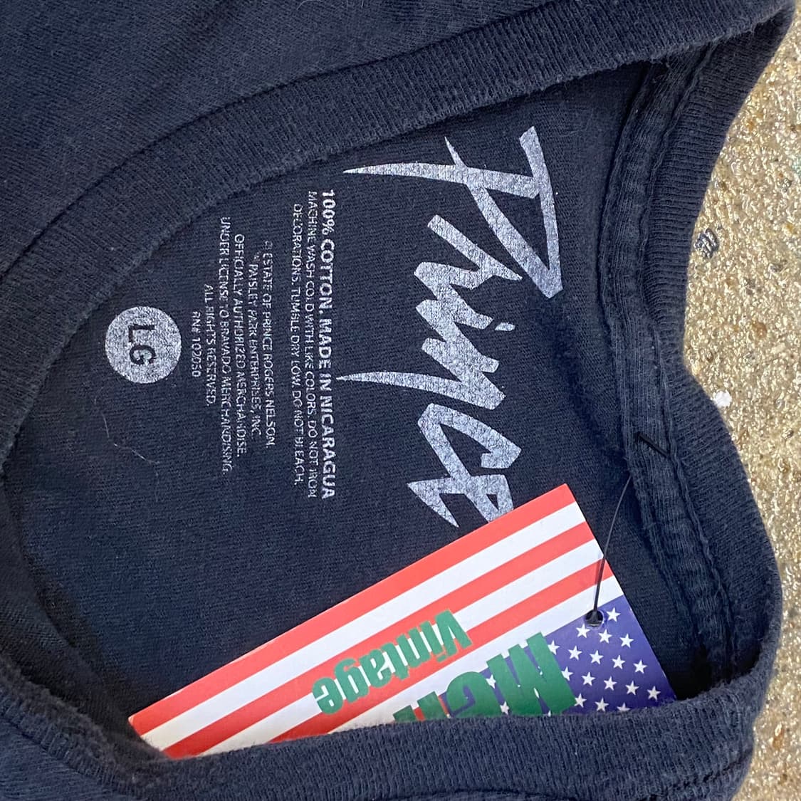 미국 빈티지 프린스 퍼플레인 공식굿즈 민소매 티셔프 나시 상품이미지4