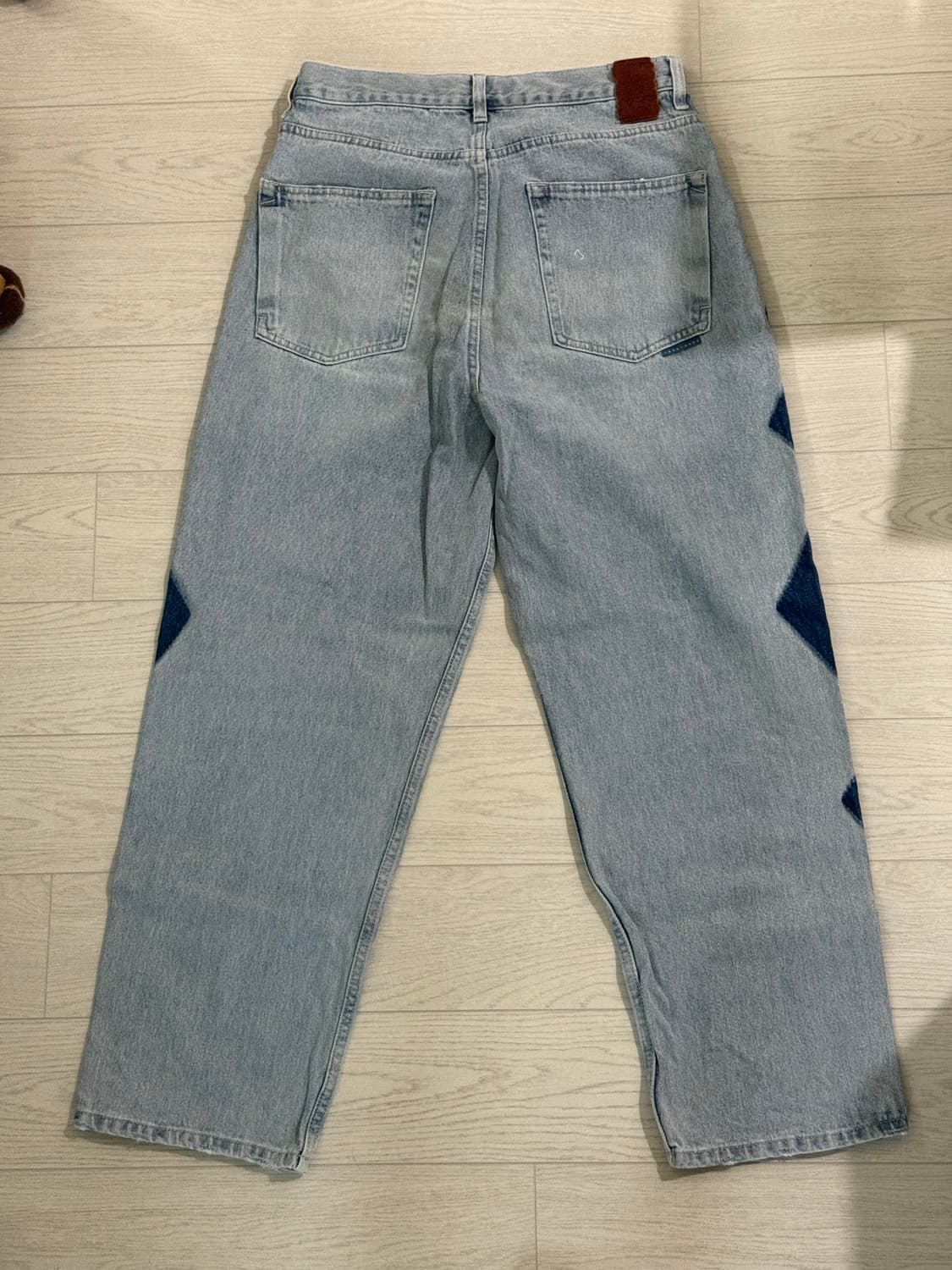 예스아이씨 Yeseyesee Rhombus Washed Denim 상품이미지3