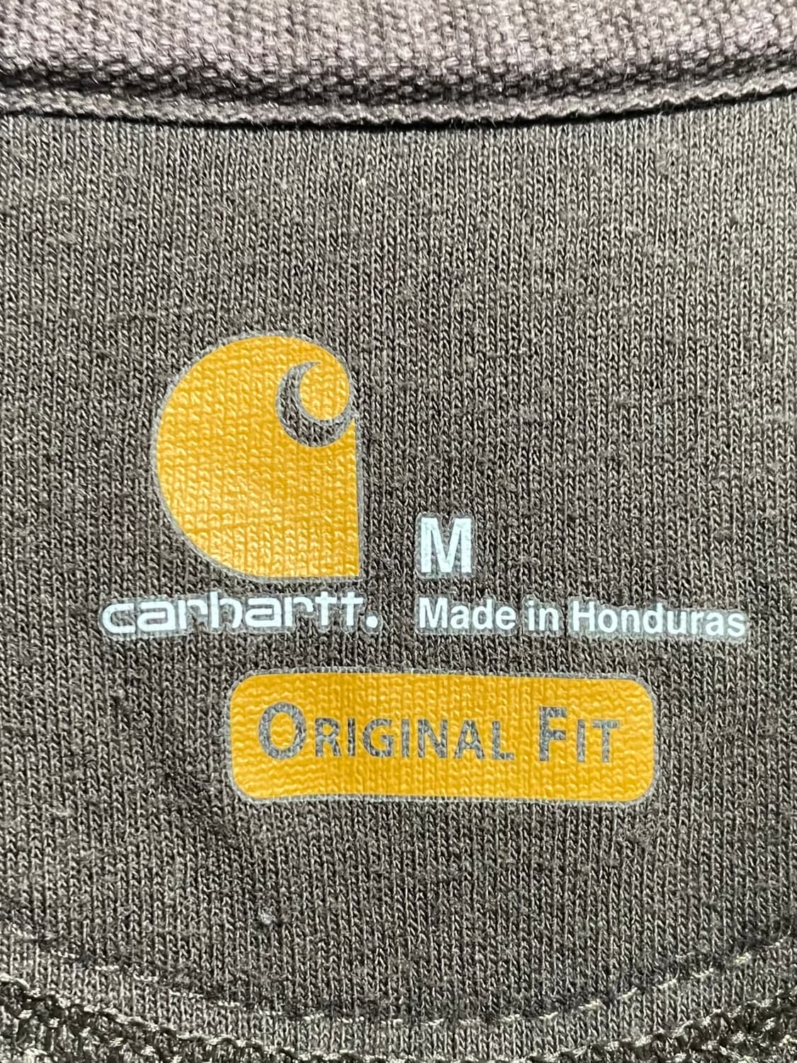 칼하트 오리지널 핏 브라운 후드티 (on.444) 상품이미지4