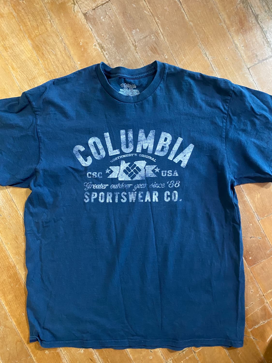 콜롬비아 스포츠웨어 반팔티 L 네이비 (105) 상품이미지1