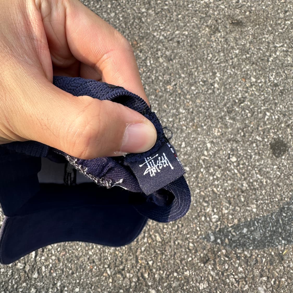 vintage 00's stussy shadow man cap 상품이미지5