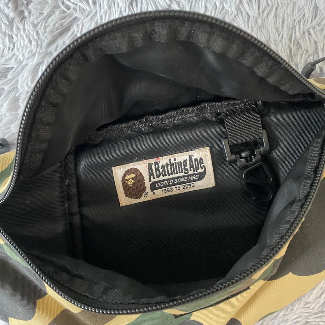 Bape Camo waist bag (잡지부록 X) 상품이미지3