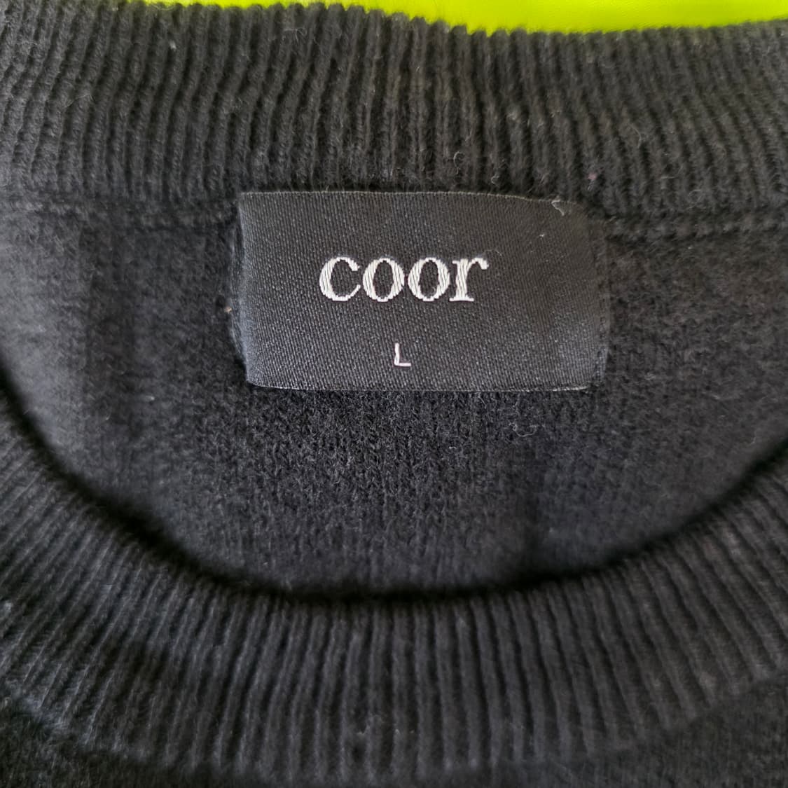 쿠어 캐시미어 니트 L 상품이미지2