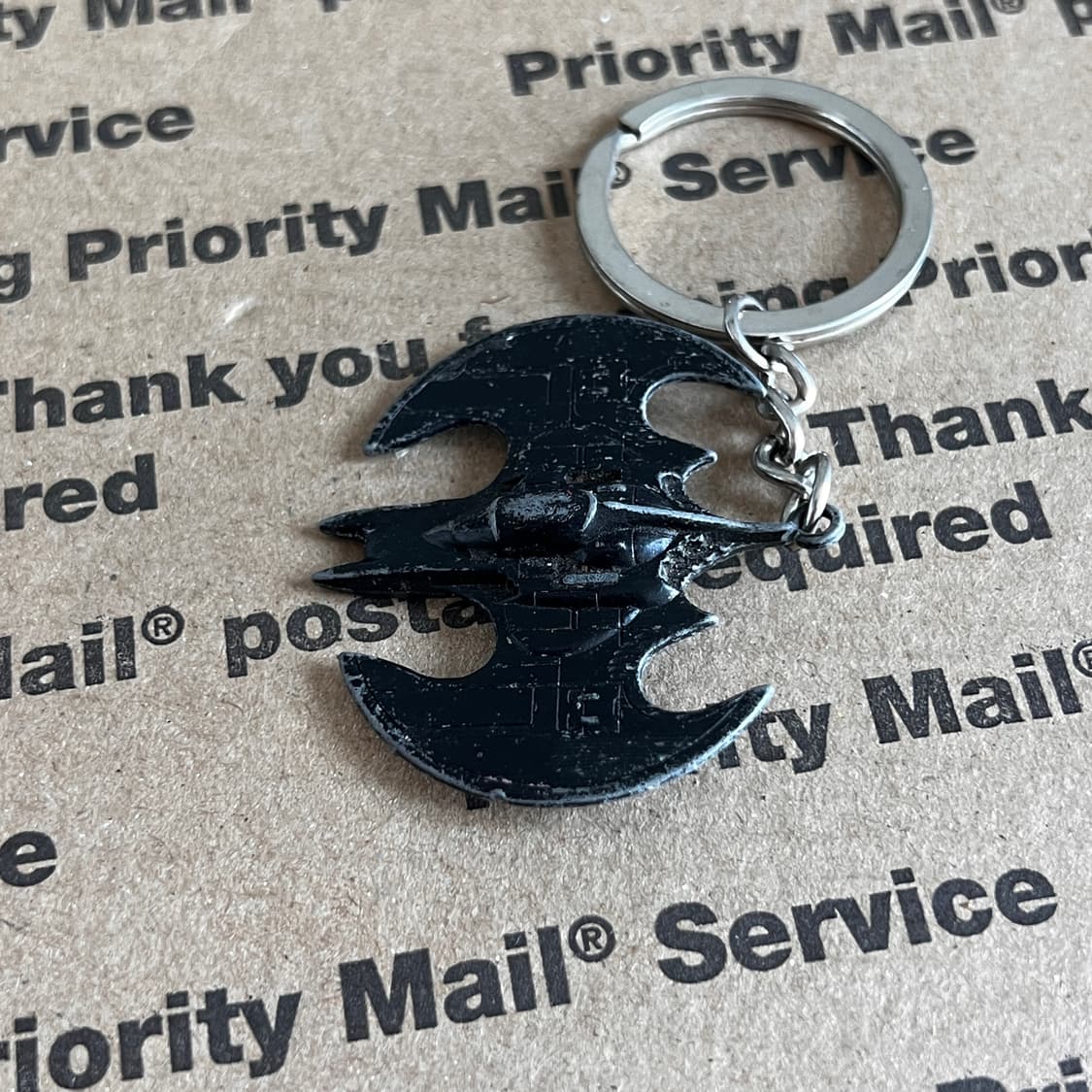 90s vtg Batman Batwing Keyring 상품이미지3