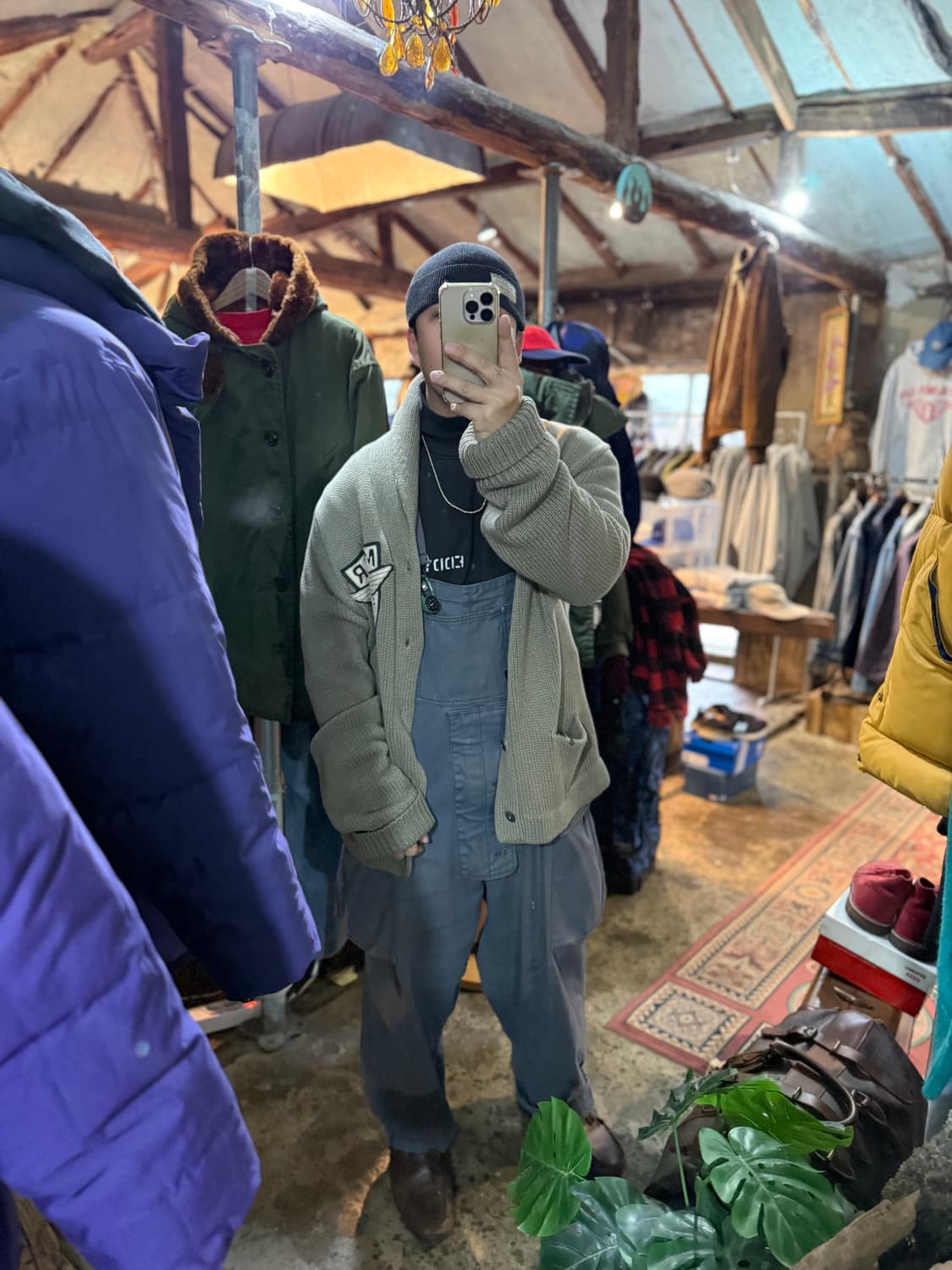 RRL Motor Auto Cycle Shawl Collar Cardig 상품이미지8