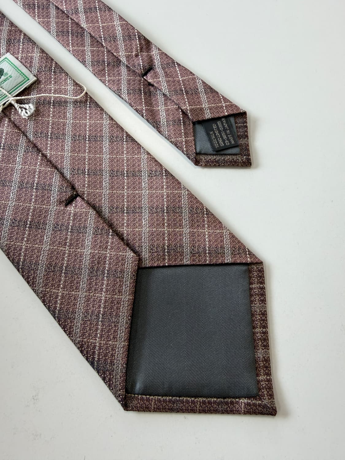 크로커다일 (Crocodile) 실크 넥타이 9cm 상품이미지5