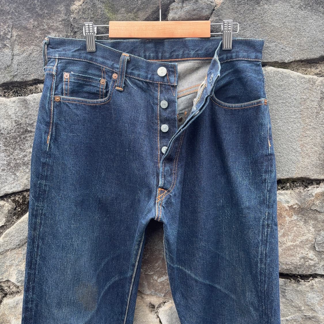 90s 드님 Denime 어센틱 스트레이트 데님 팬츠 상품이미지3