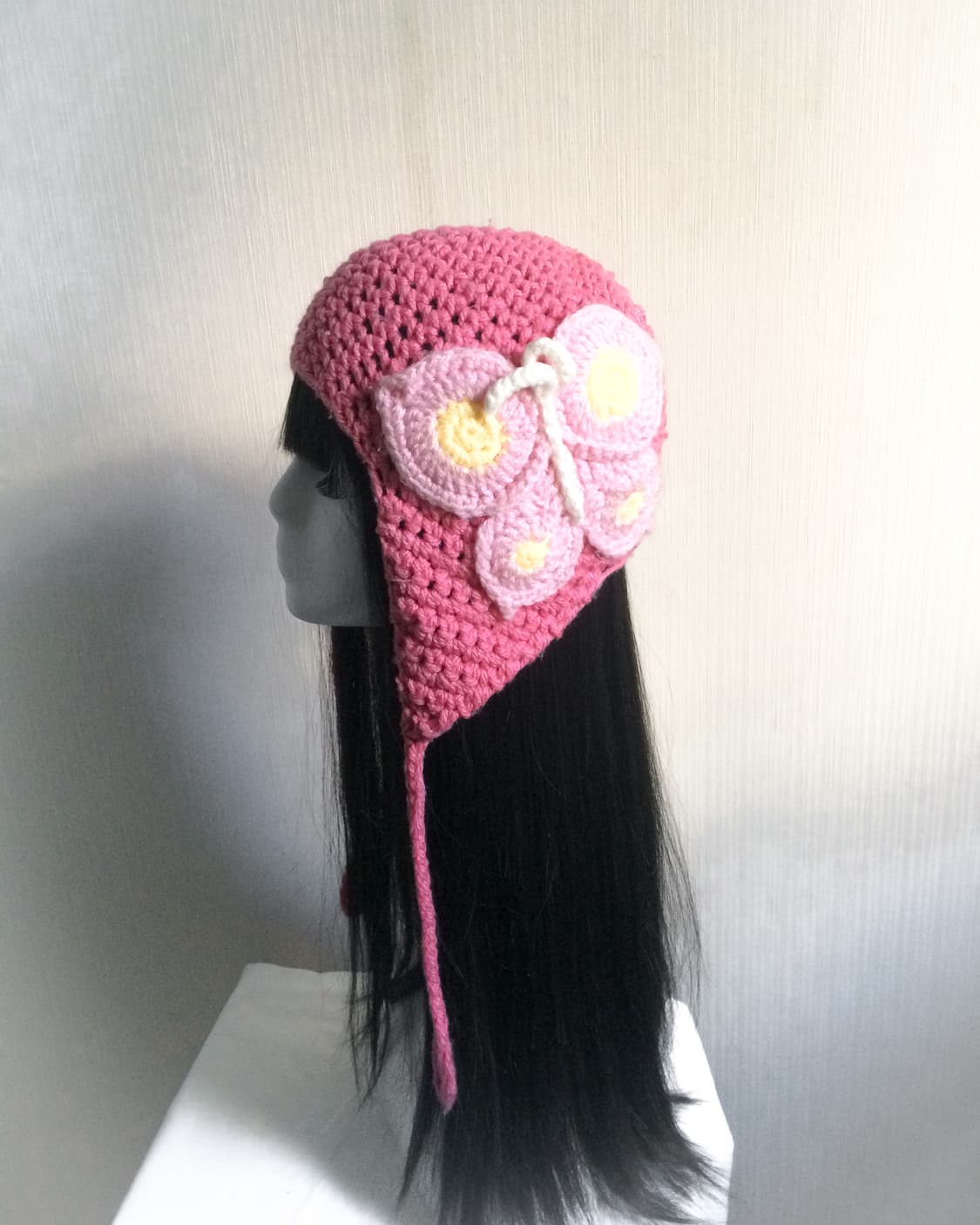  Butterfly point knit beanie 상품이미지1