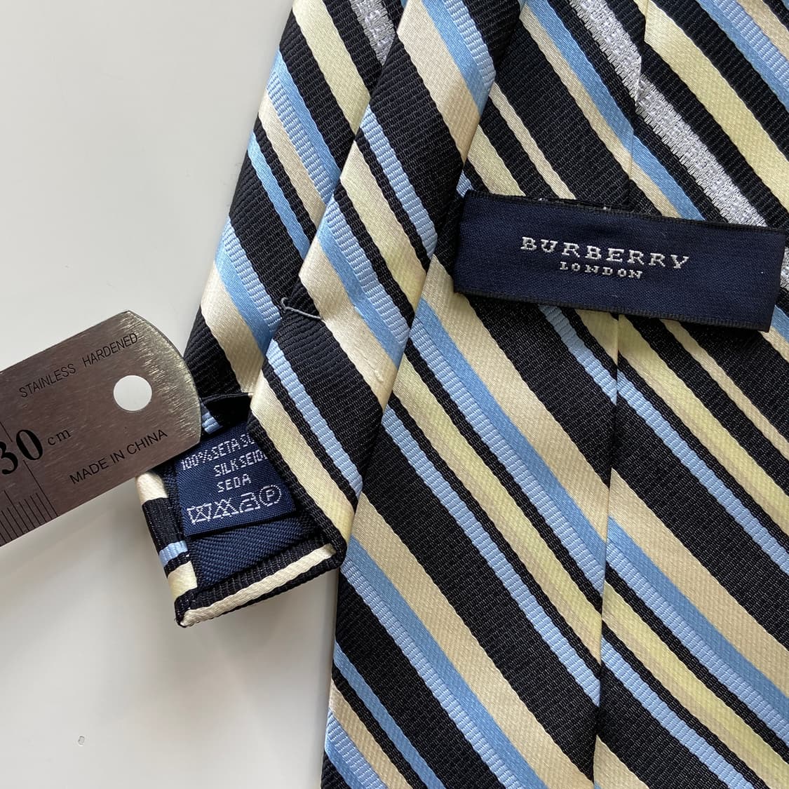 버버리 (Burberry) 영문로고 정품 명품넥타이 상품이미지7