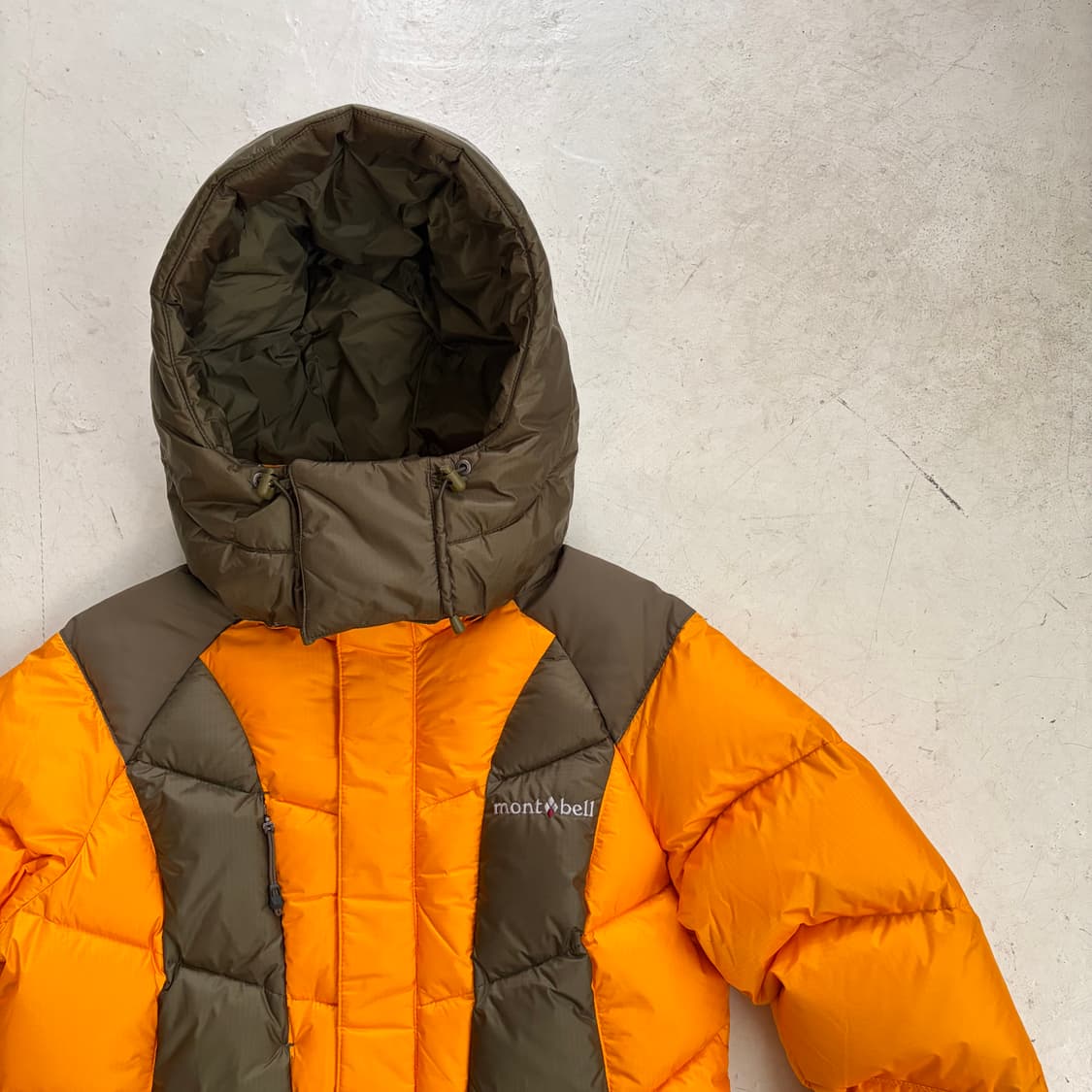 몽벨 윈드스토퍼 빈티지 다운패딩 S 상품이미지2