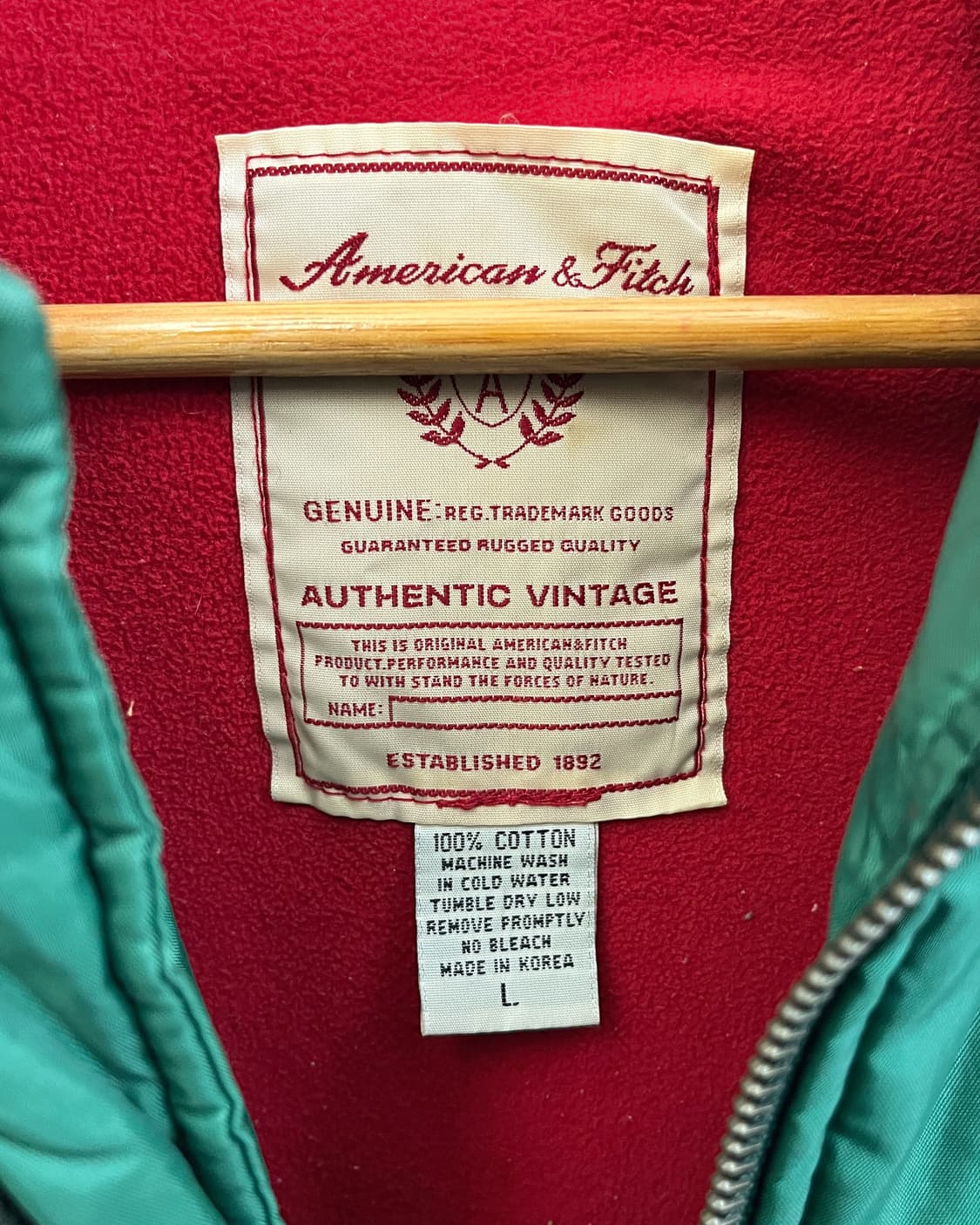 올드 빈티지 퍼 후드 경량 패딩 상품이미지7