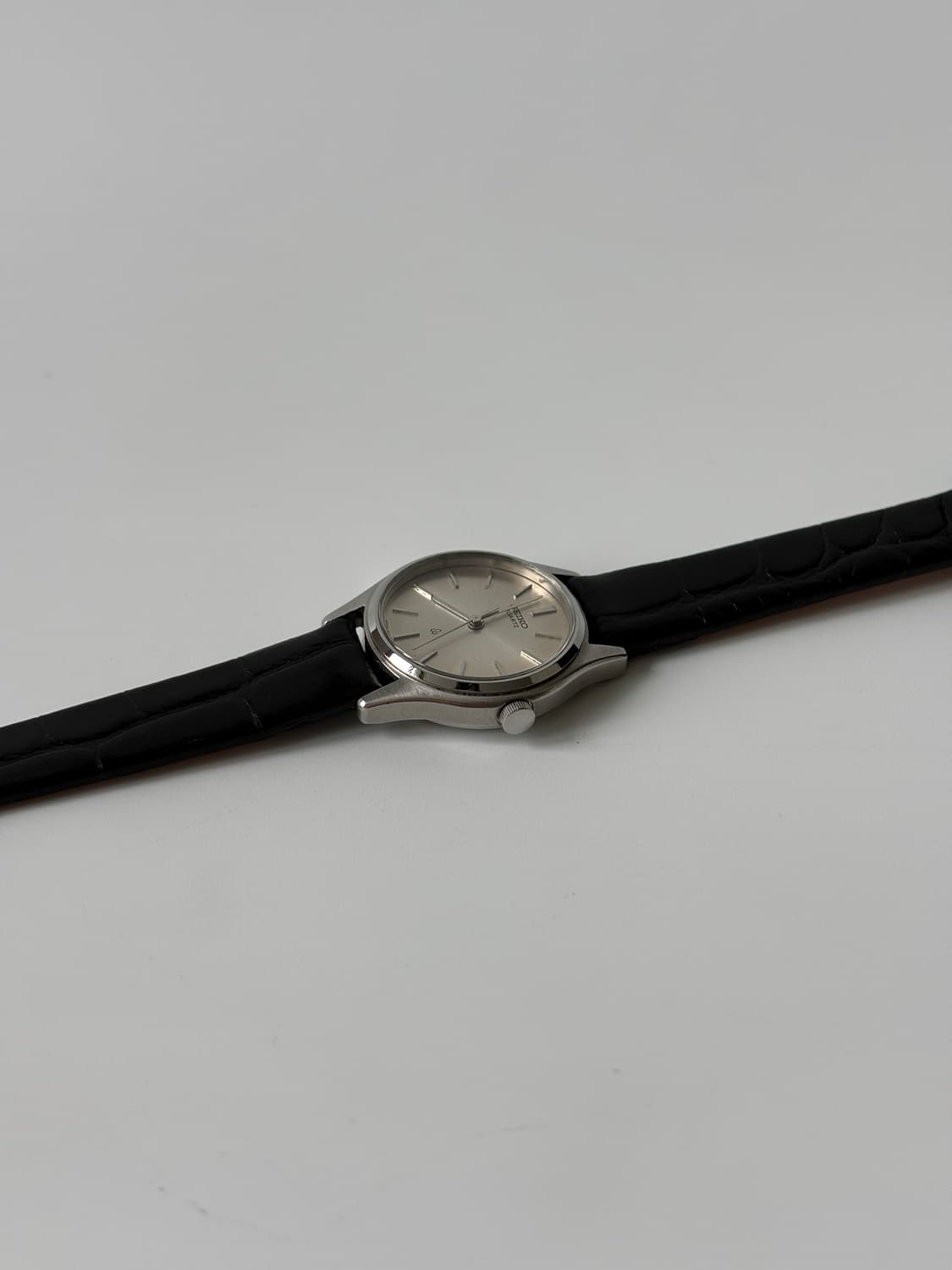 세이코 1980년대 실버 쿼츠 여성 상품이미지4