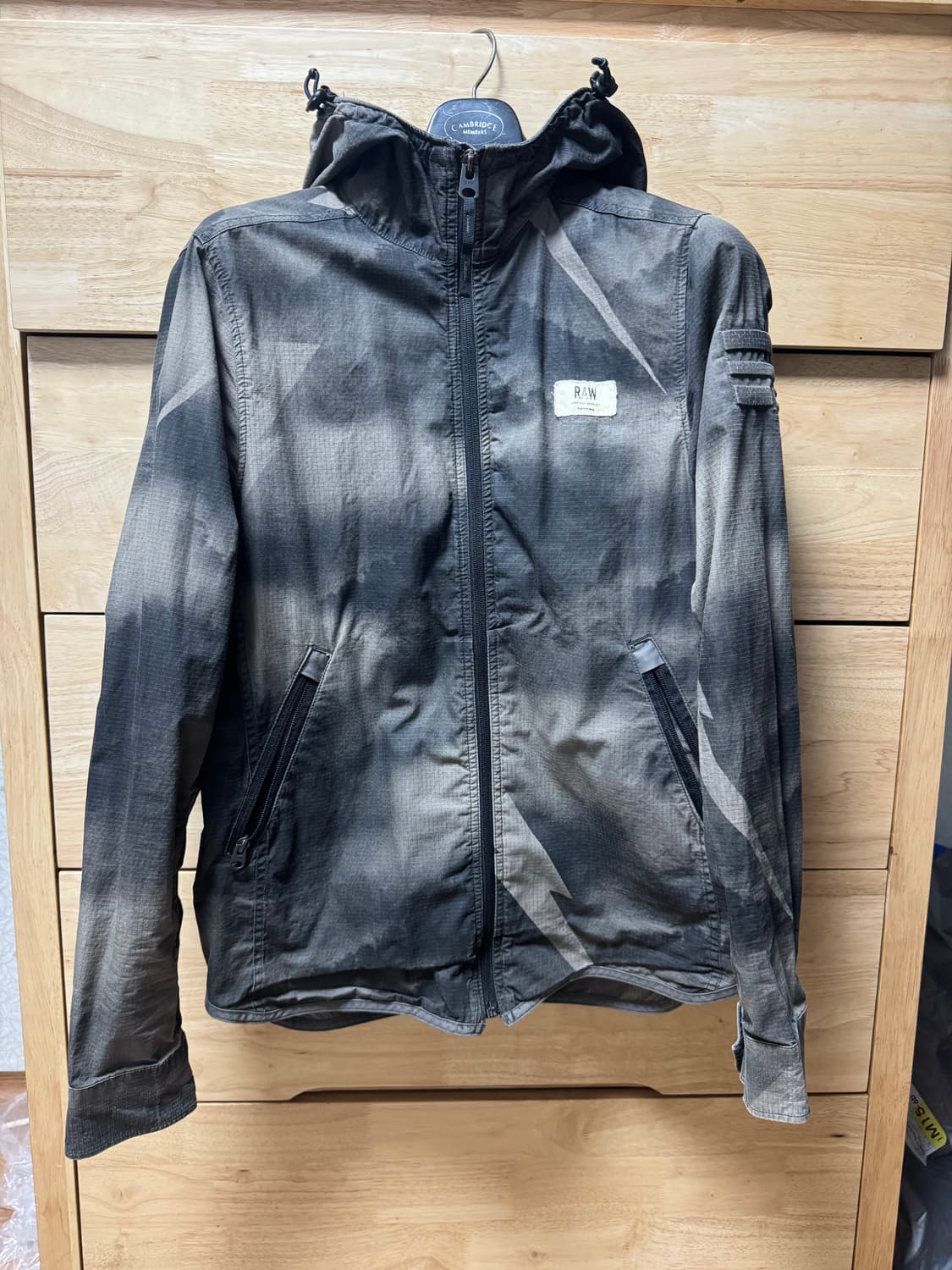Gstar raw 카모 후드집업 상품이미지1
