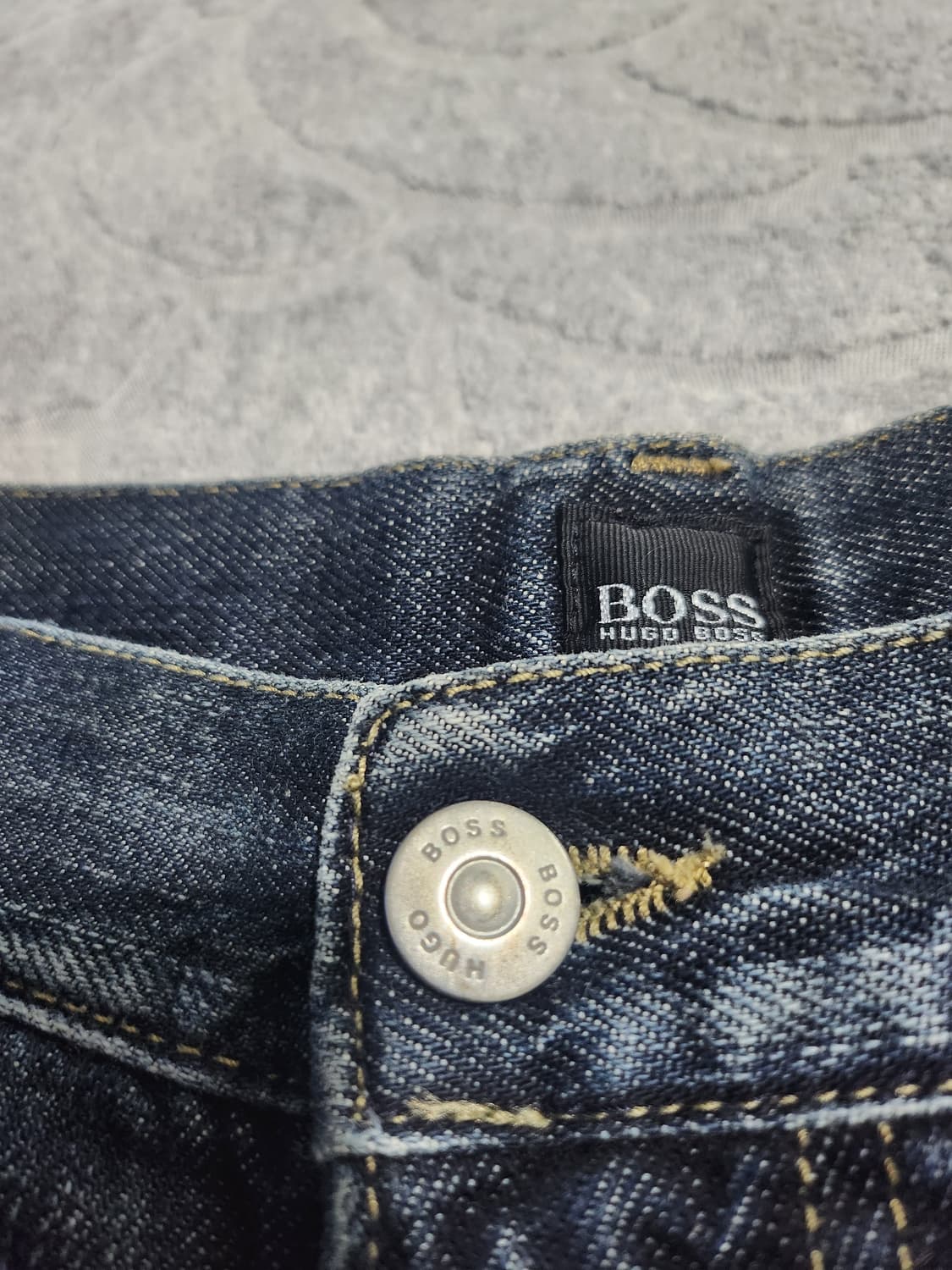 BOSS 데님 팬츠 (중청 워싱) - 36 상품이미지5