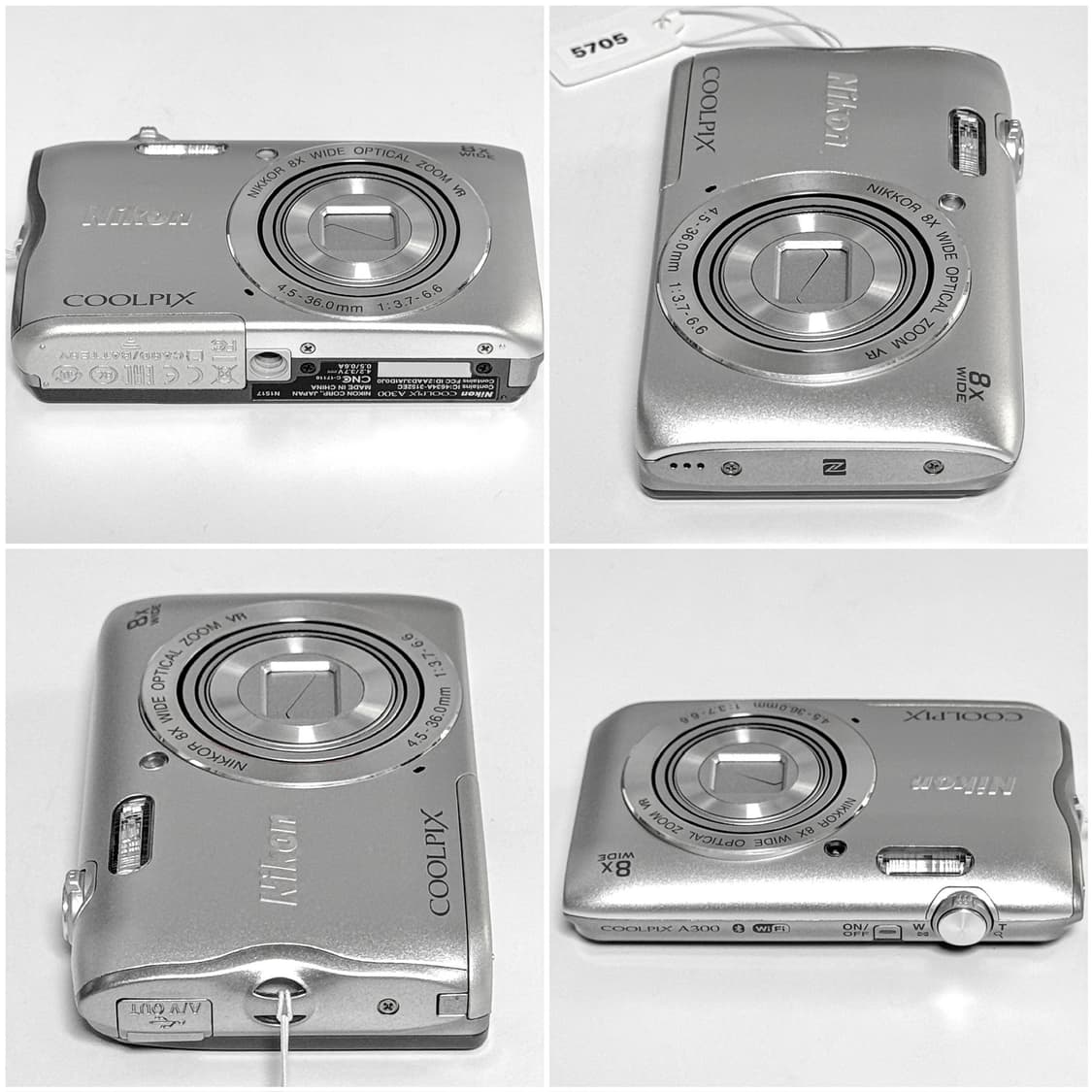 니콘 쿨픽스 A300 (S3700) 실버 빈티지디카 상품이미지4